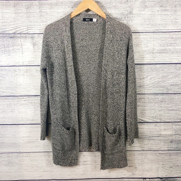 BDG Sweaters - BDG UO Heathered gray open cardigan size XS